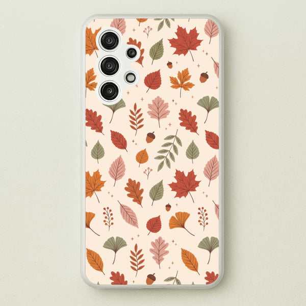 Autumn Leaf Scatter Phone Case - Galaxy A13 / Standard