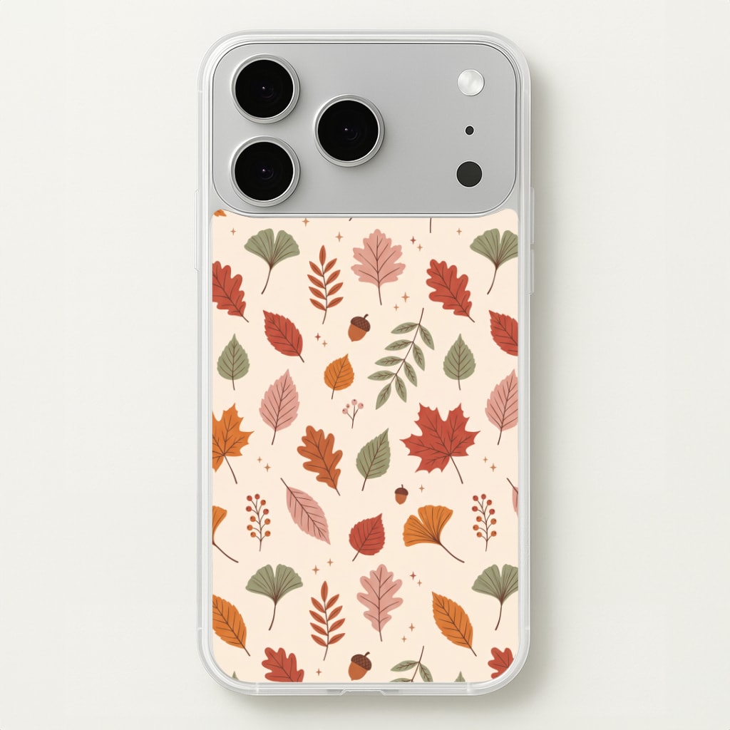 Autumn Leaf Scatter Phone Case