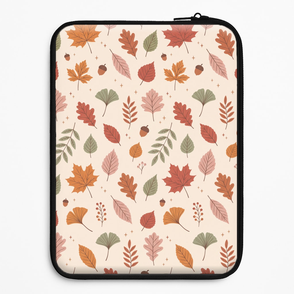 Autumn Leaf Scatter Laptop Sleeve