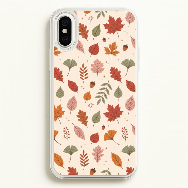 Autumn Leaf Scatter Phone Case - iPhone XS Max / Standard