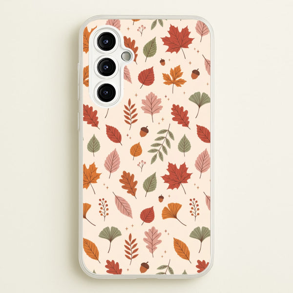 Autumn Leaf Scatter Phone Case - Galaxy A54 / Standard