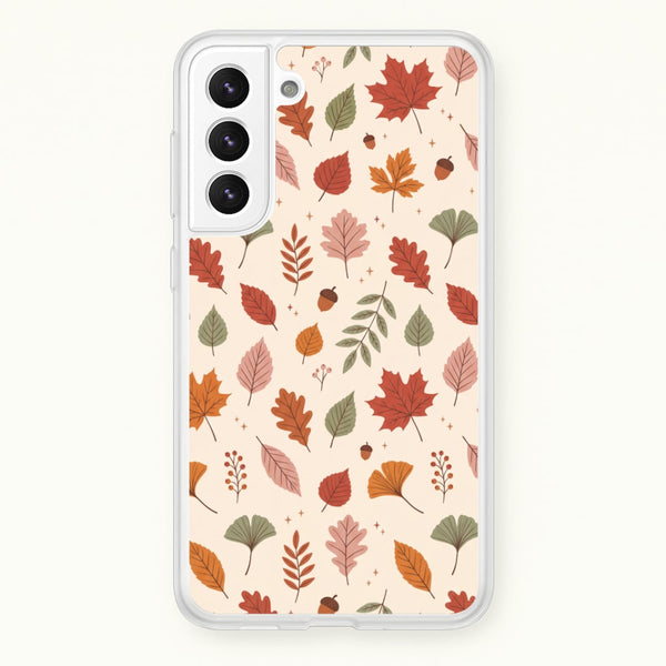 Autumn Leaf Scatter Phone Case - Galaxy S22 Plus / Standard