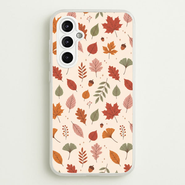 Autumn Leaf Scatter Phone Case - Galaxy A14 / Standard
