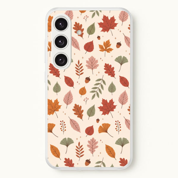 Autumn Leaf Scatter Phone Case - Galaxy S24FE / Standard