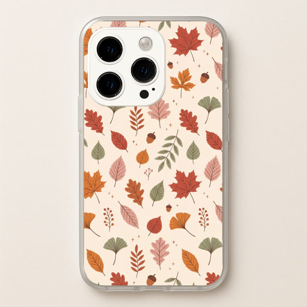 Autumn Leaf Scatter Phone Case - iPhone 15 Pro / Standard