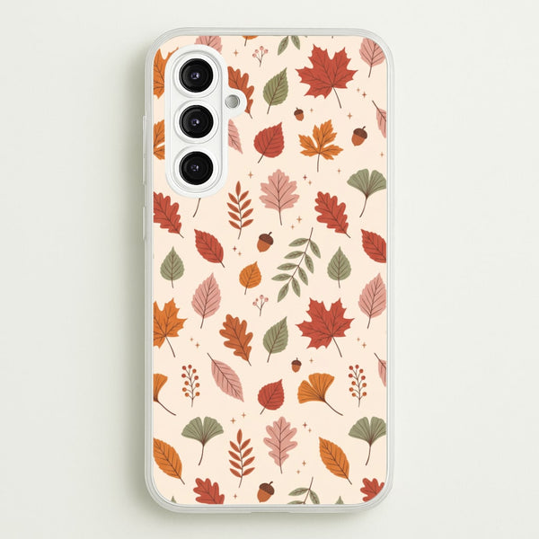 Autumn Leaf Scatter Phone Case - Galaxy A16 / Standard