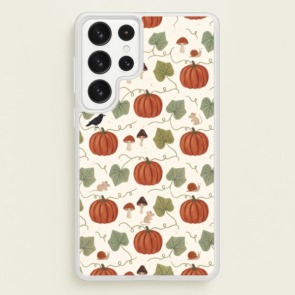 Pumpkin Vine Cottage Phone Case - Galaxy S23 Ultra / Standard