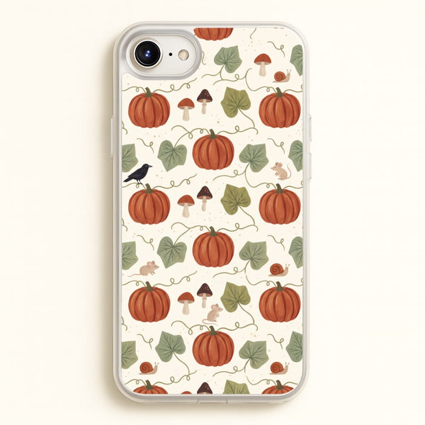 Pumpkin Vine Cottage Phone Case - iPhone 6 / 7 / 8 / SE / Standard