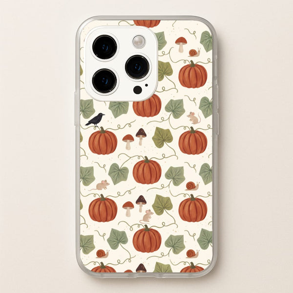 Pumpkin Vine Cottage Phone Case - iPhone 14 Pro / Standard