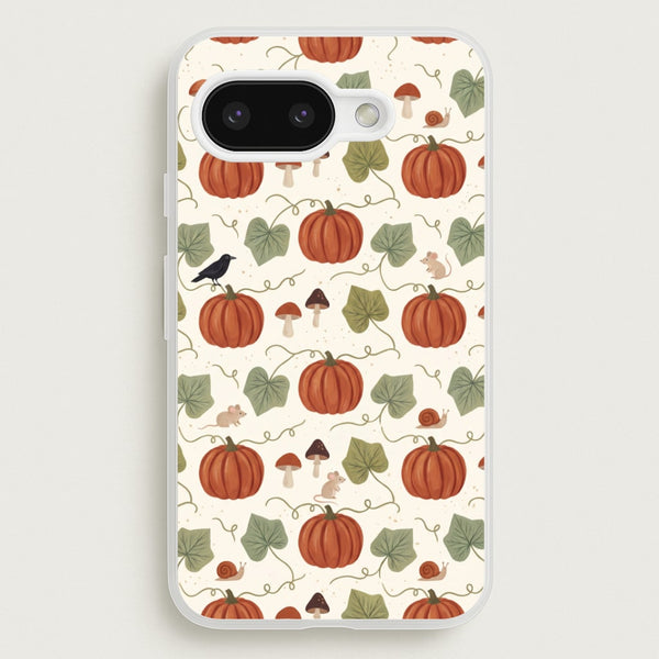 Pumpkin Vine Cottage Phone Case - Google Pixel 9a / Standard