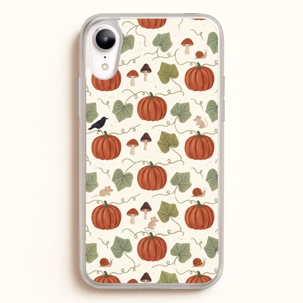 Pumpkin Vine Cottage Phone Case - iPhone XR / Standard
