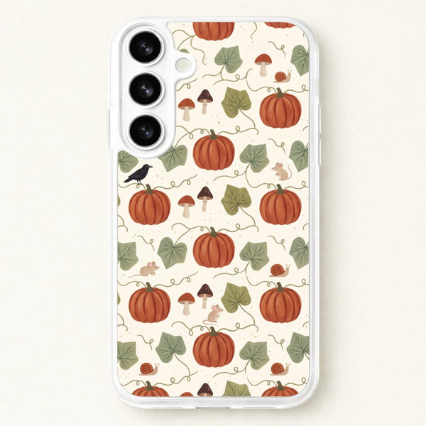 Pumpkin Vine Cottage Phone Case - Galaxy S26 / Standard