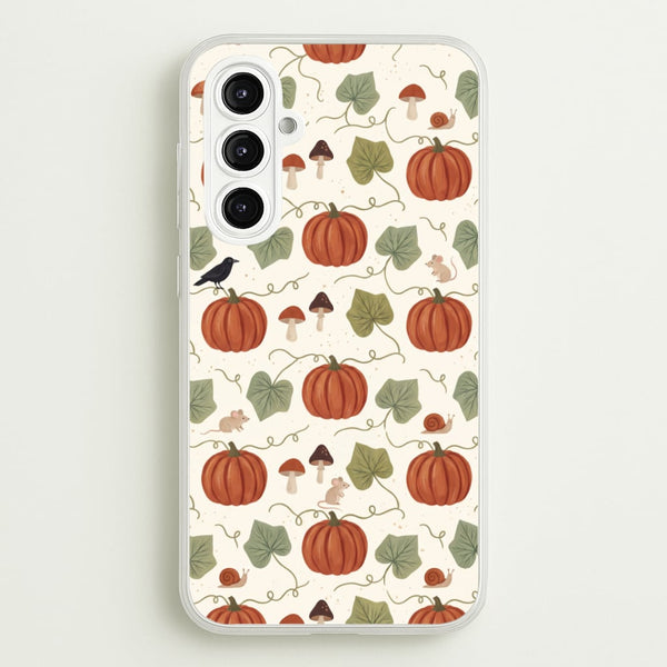 Pumpkin Vine Cottage Phone Case - Galaxy A16 / Standard