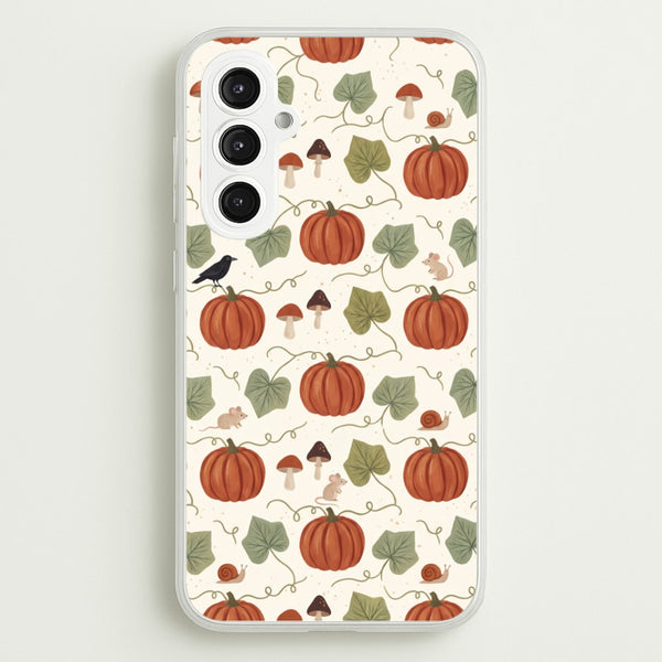 Pumpkin Vine Cottage Phone Case - Galaxy S23FE / Standard