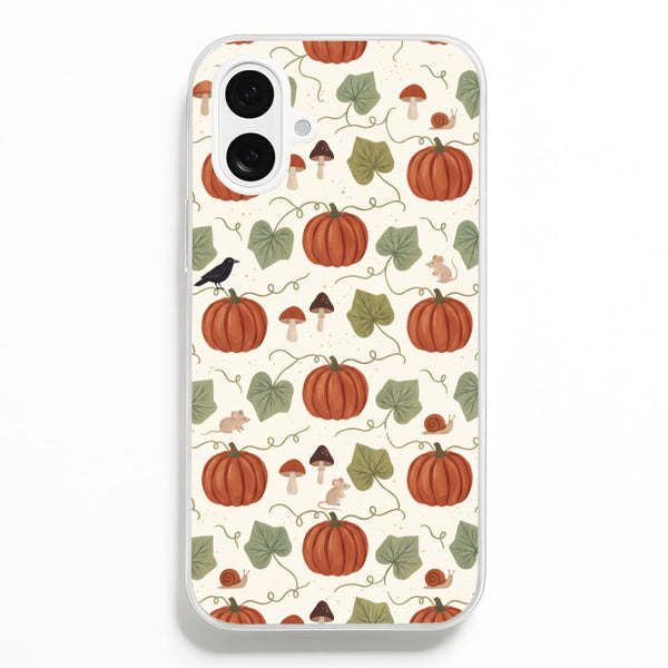 Pumpkin Vine Cottage Phone Case - iPhone 16 Plus / Standard