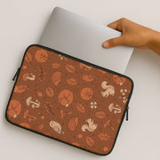 Woodland Folk Toss Laptop Sleeve 2