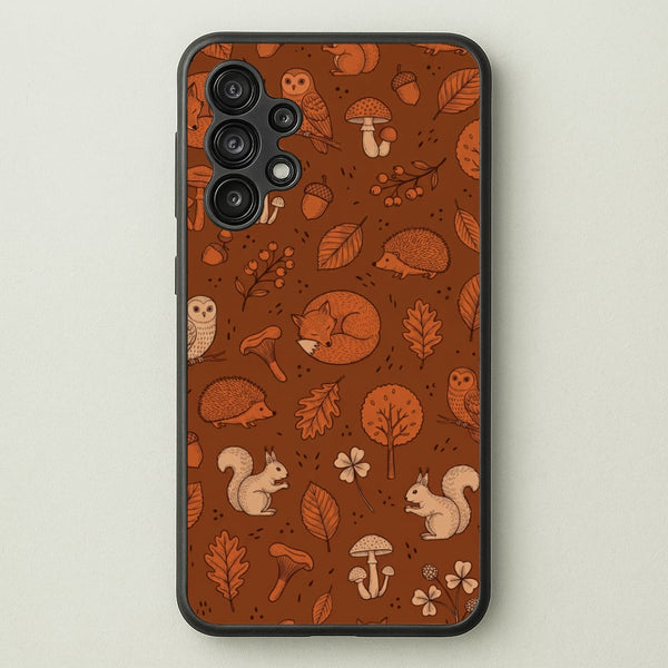 Woodland Folk Toss Phone Case - Galaxy A13 / Standard