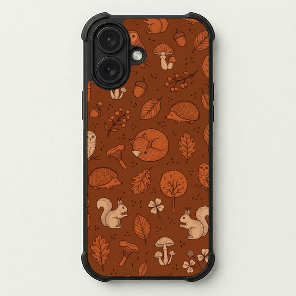 Woodland Folk Toss Phone Case — Bumper case