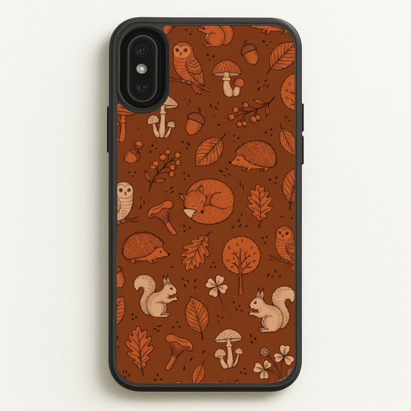 Woodland Folk Toss Phone Case - iPhone XS Max / Standard