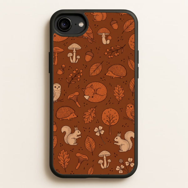 Woodland Folk Toss Phone Case - iPhone 6 / 7 / 8 / SE / Standard