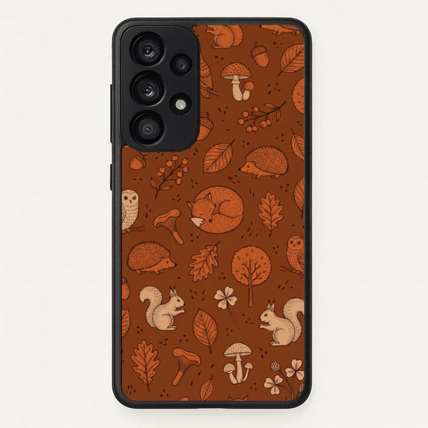 Woodland Folk Toss Phone Case - Galaxy A53 / Standard