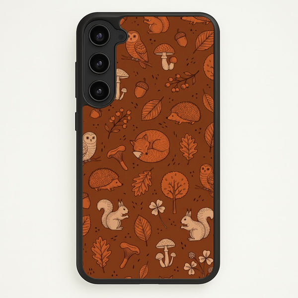 Woodland Folk Toss Phone Case - Galaxy S23 Plus / Standard