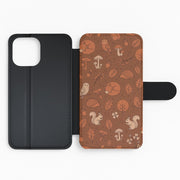 Woodland Folk Toss Wallet Phone Case 2