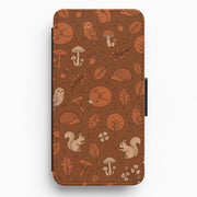 Woodland Folk Toss Wallet Phone Case 1