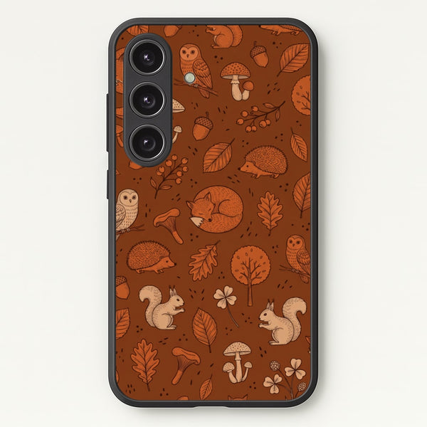 Woodland Folk Toss Phone Case - Galaxy S24 Plus / Standard