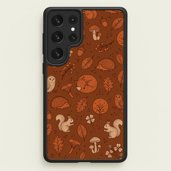 Woodland Folk Toss Phone Case - Galaxy S23 Ultra / Standard