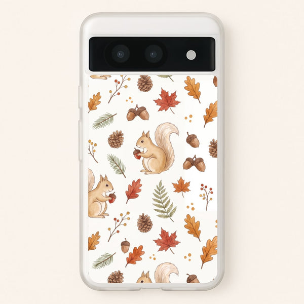 Woodland Squirrel Phone Case - Google Pixel 8a / Standard