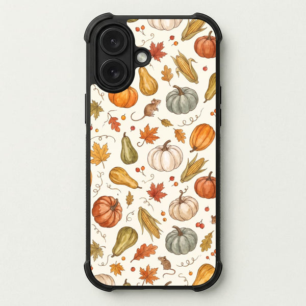 Watercolour Pumpkin Harvest Phone Case — Bumper case