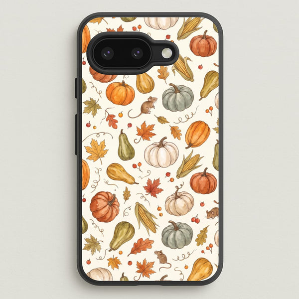 Watercolour Pumpkin Harvest Phone Case - Google Pixel 9a / Standard