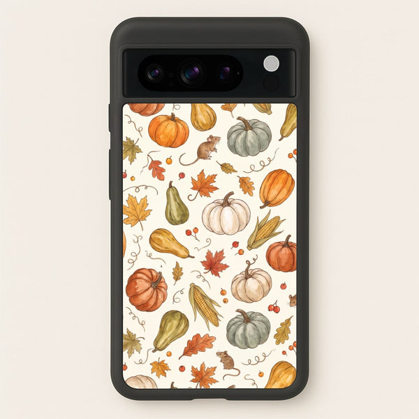 Watercolour Pumpkin Harvest Phone Case - Google Pixel 8 Pro / Standard