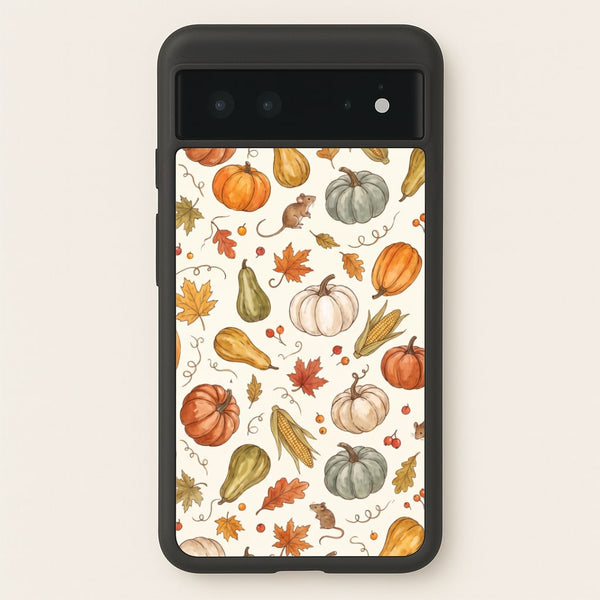 Watercolour Pumpkin Harvest Phone Case - Google Pixel 6 / Standard