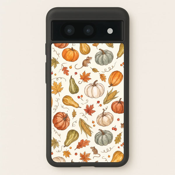 Watercolour Pumpkin Harvest Phone Case - Google Pixel 8a / Standard