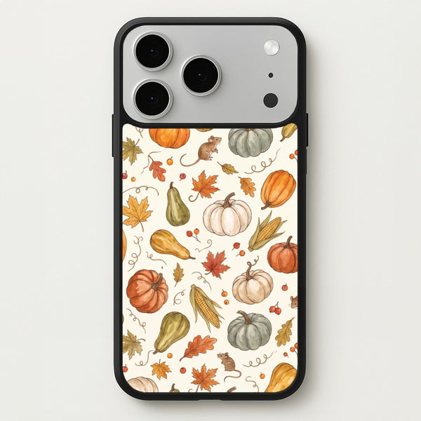 Watercolour Pumpkin Harvest Phone Case - iPhone 17 Pro / Standard