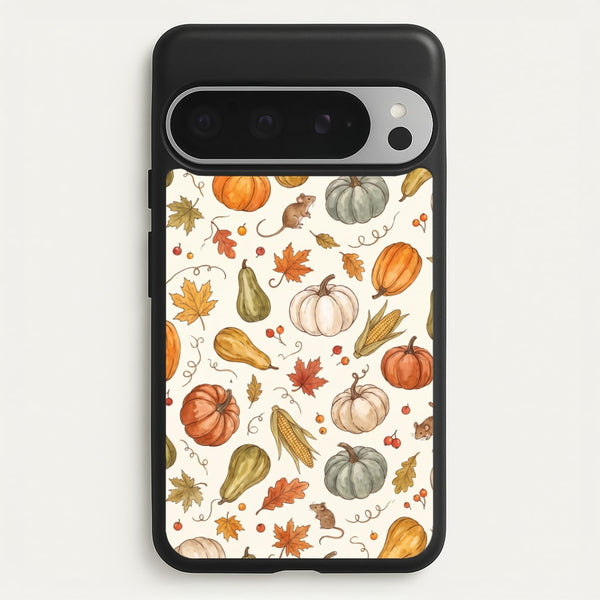 Watercolour Pumpkin Harvest Phone Case - Google Pixel 9 Pro XL / Standard
