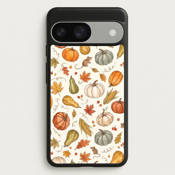 Watercolour Pumpkin Harvest Phone Case - Google Pixel 9 / 9 Pro / Standard