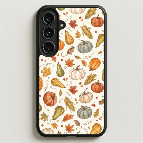 Watercolour Pumpkin Harvest Phone Case - Galaxy S25FE / Standard