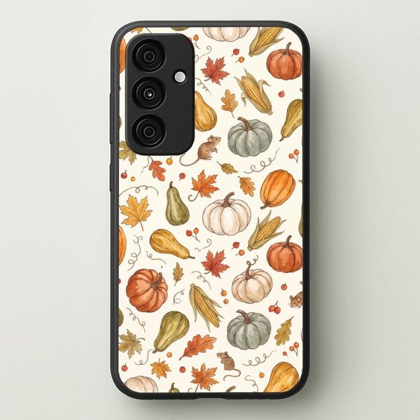 Watercolour Pumpkin Harvest Phone Case - Galaxy A55 / Standard