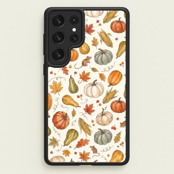 Watercolour Pumpkin Harvest Phone Case - Galaxy S23 Ultra / Standard