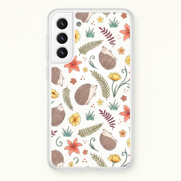 Hedgehog Meadow Phone Case - Galaxy S22 Plus / Standard