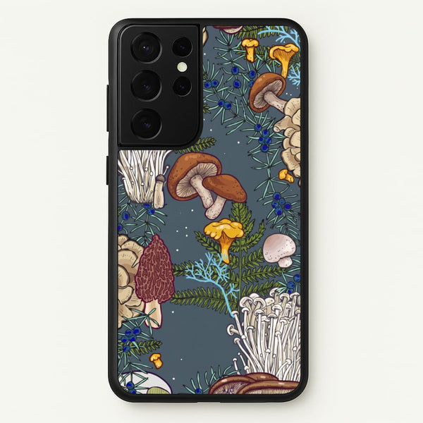 Forest Mushroom Forage Phone Case - Galaxy S21 Ultra / Standard