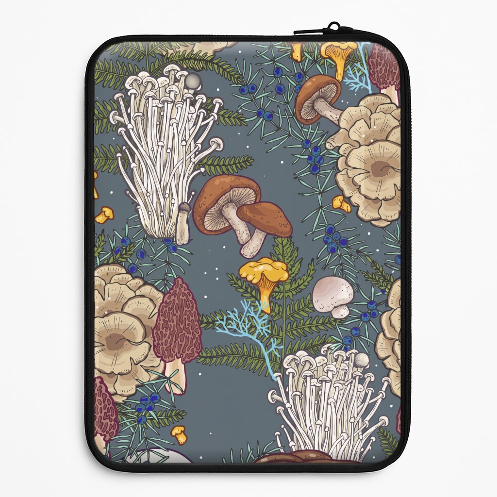 Forest Mushroom Forage Laptop Sleeve