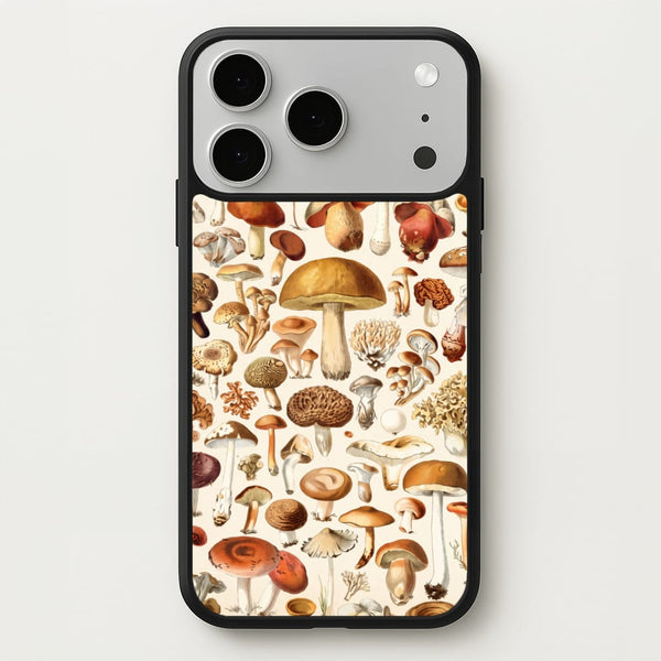 Vintage Fungi Compendium Phone Case - iPhone 17 Pro Max / Standard