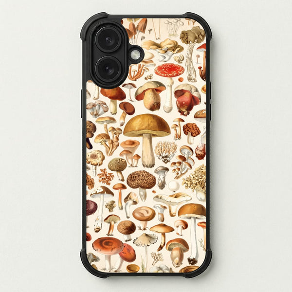 Vintage Fungi Compendium Phone Case — Bumper case