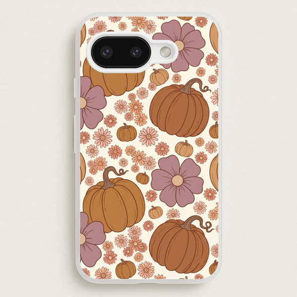 Autumn Bloom Pumpkins Phone Case - Google Pixel 9a / Standard