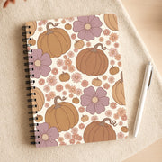 Autumn Bloom Pumpkins Notebook 3