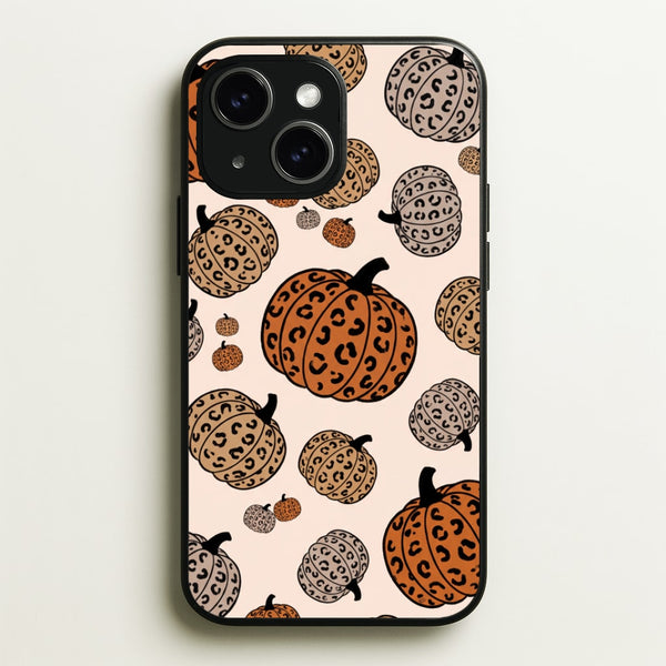 Leopard Pumpkin Patch Phone Case - iPhone 14 Plus / Standard